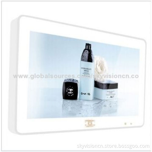 Digital photo frame with motion sensor